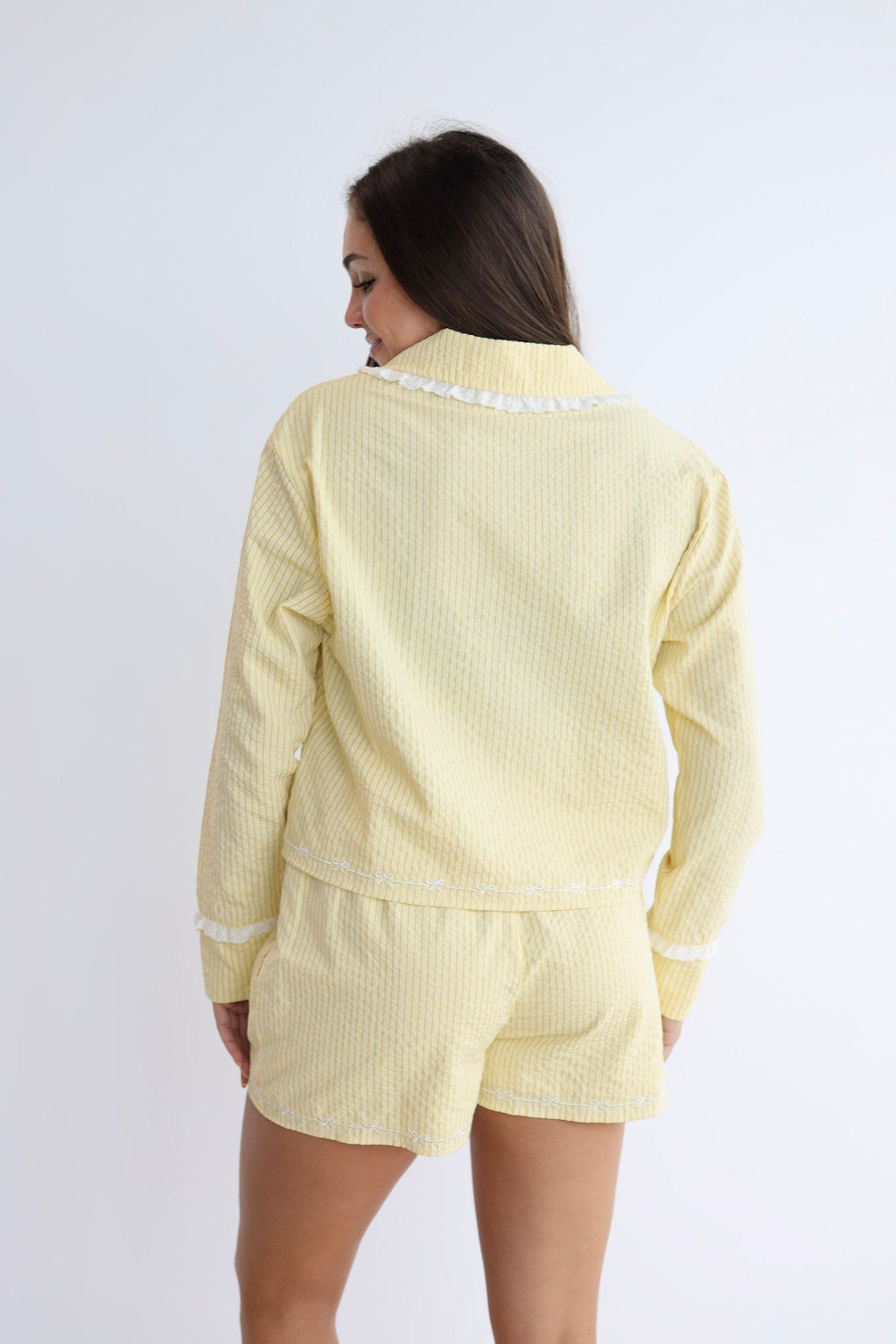SUNSHINE SEERSUCKER PJ SHORT